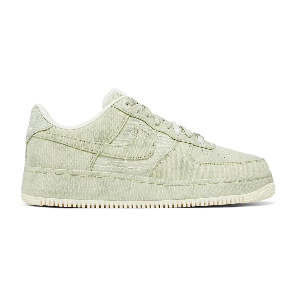 Tenis Nike Air Force 1 Low Nai-ke Olive Canvas