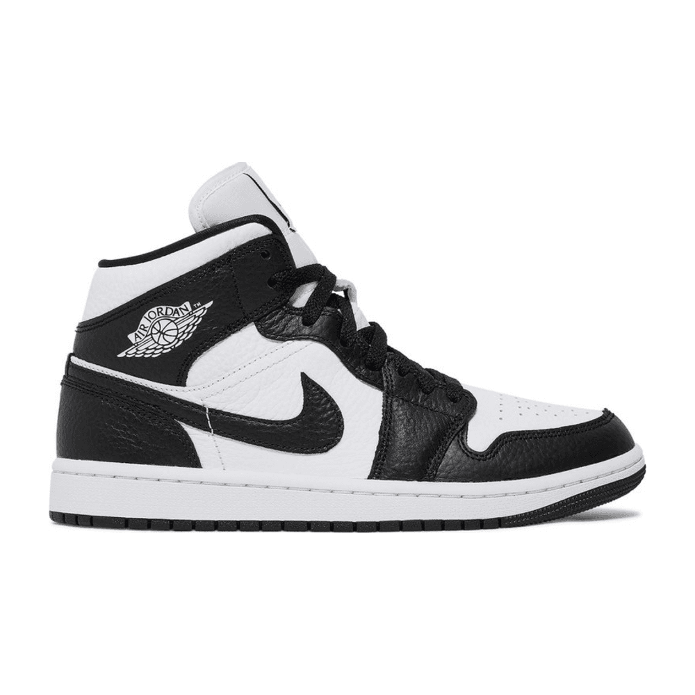 Tenis Air Jordan 1 Mid Split Black White