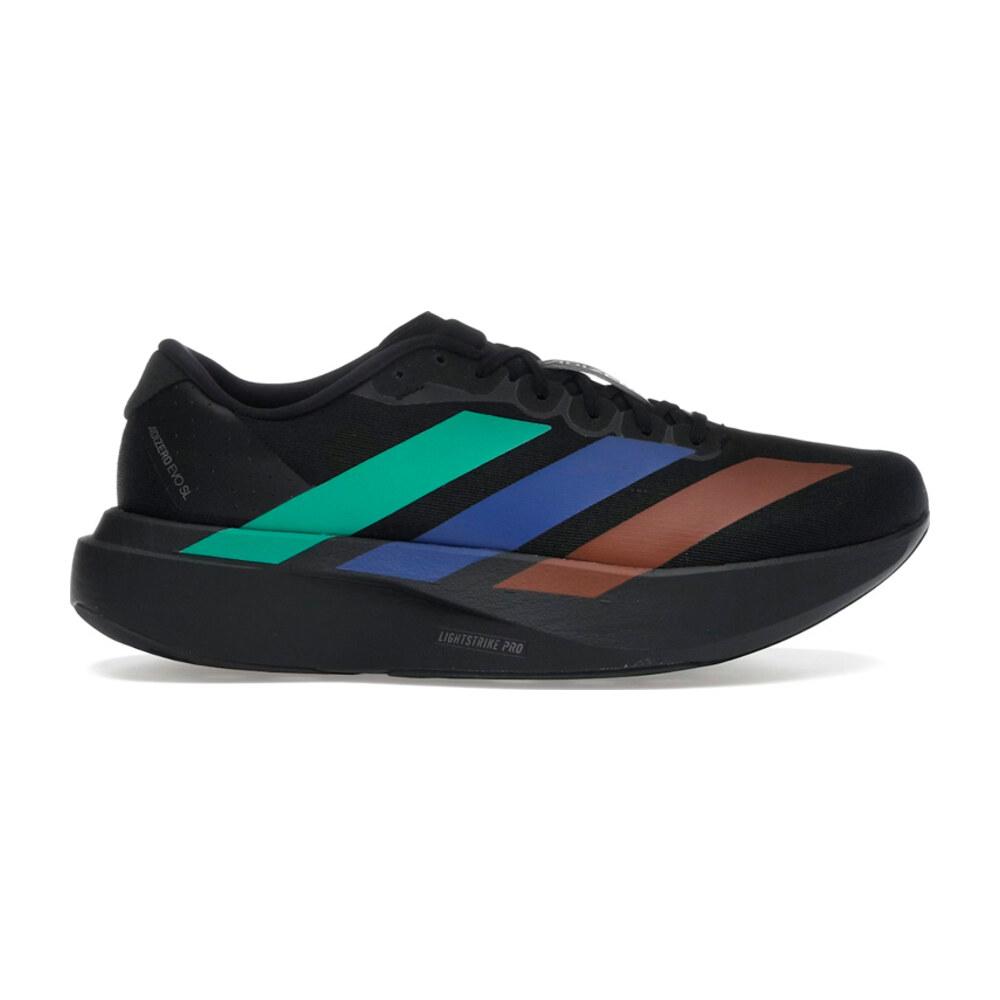 TENIS ADIDAS ADIZERO EVO SL PHARRELL HUMANRACE BLACK GREEN BLUE
