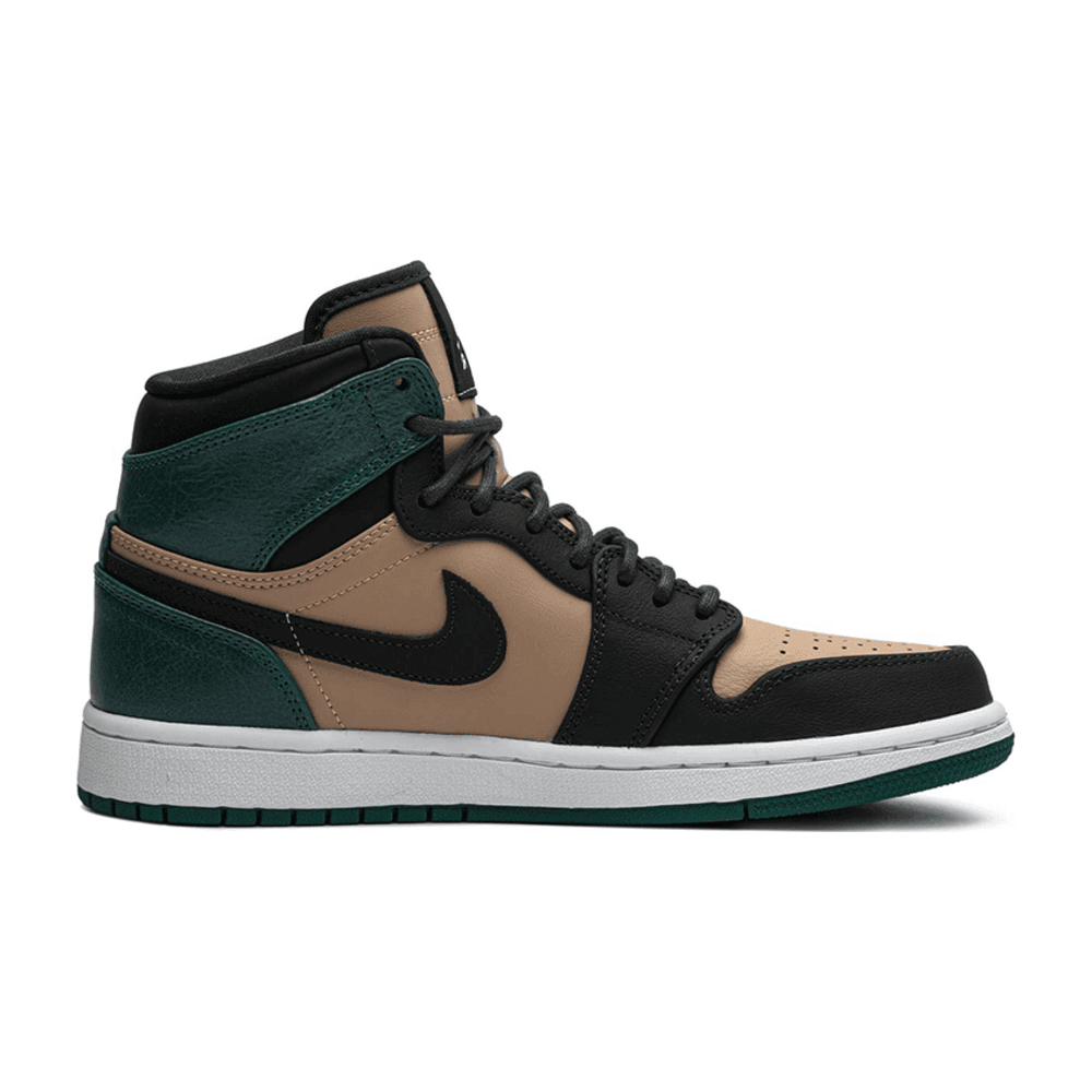 Tenis Air Jordan 1 High Bio Beige Anthracite Mystic Green