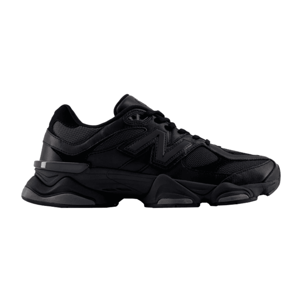 TENIS NEW BALANCE 9060 TRIPLE BLACK LEATHER