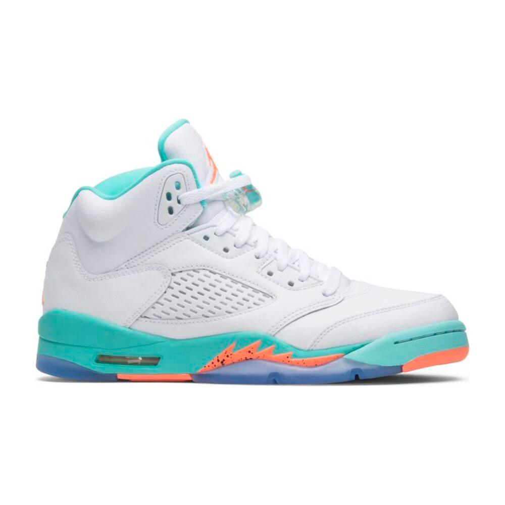 Tenis Jordan 5 Light Aqua