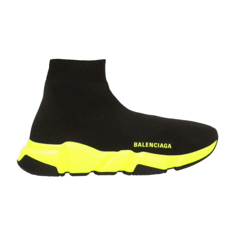 Tenis Balenciaga Speed Trainer Black Lime
