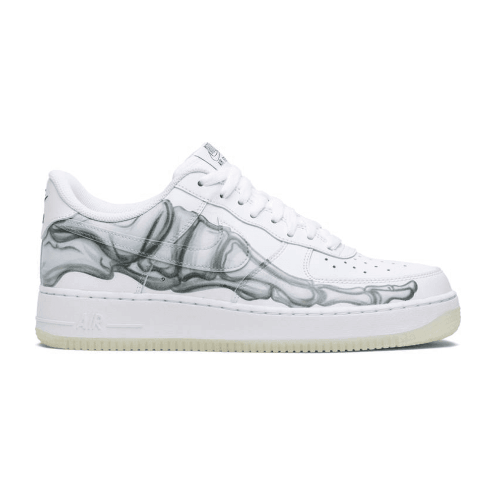 Tenis Nike Air Force 1 Low Skeleton Halloween 2018