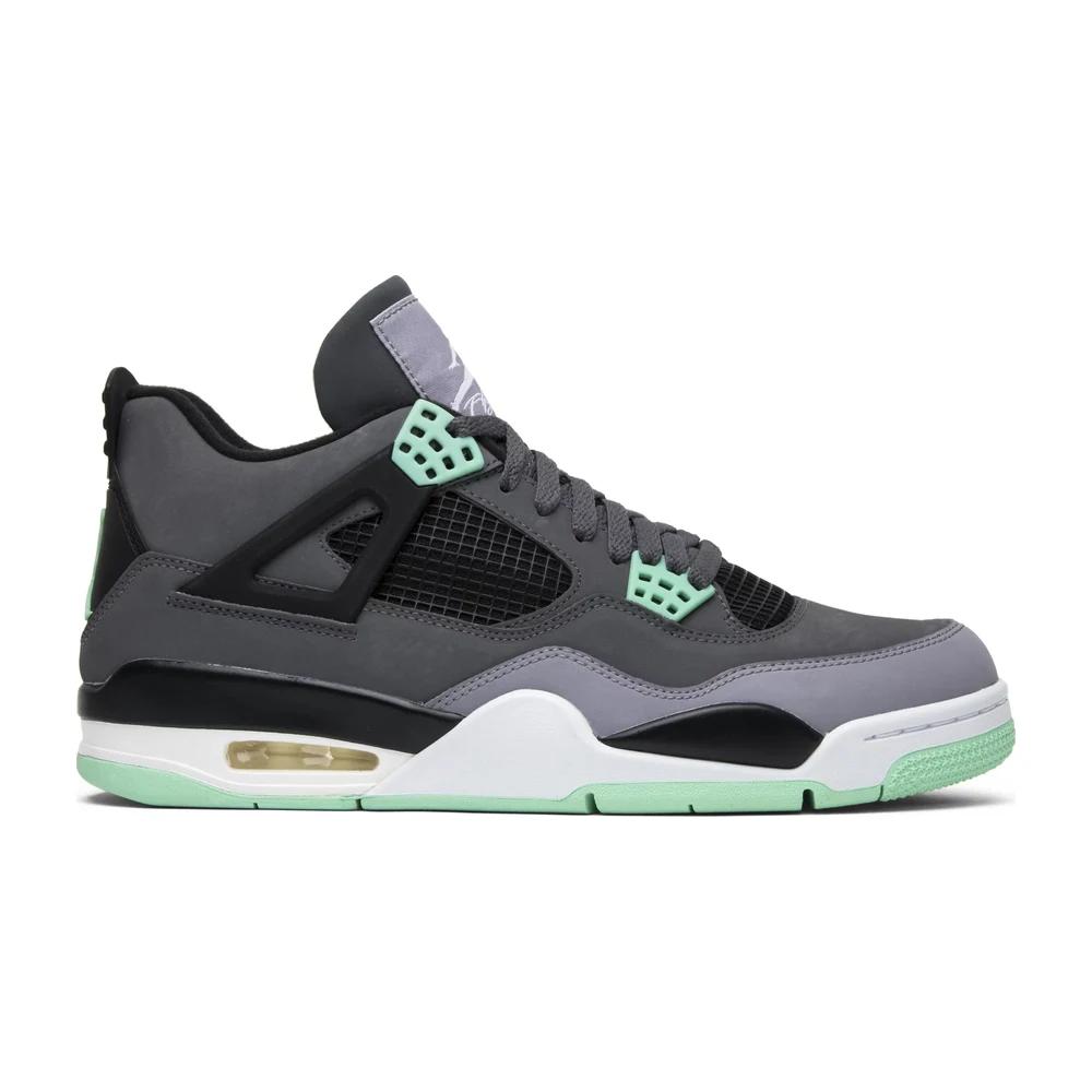 Tenis Jordan 4 Green Glow
