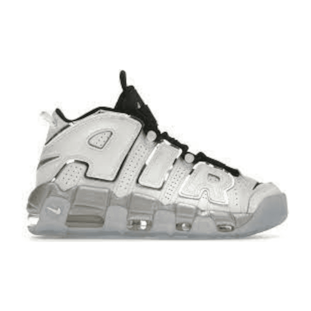 TENIS NIKE AIR MORE UPTEMPO SE WHITE CHROME 