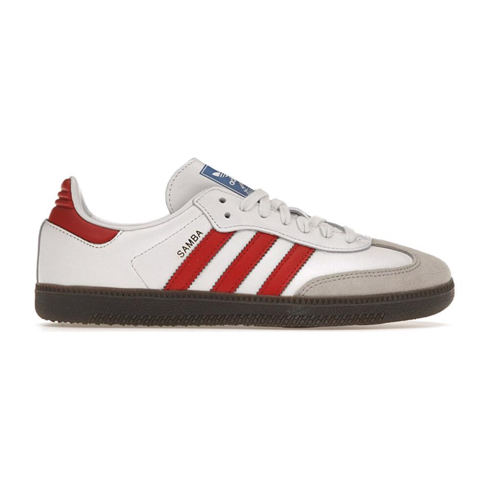 TENIS ADIDAS SAMBA OG WHITE BETTER SCARLET