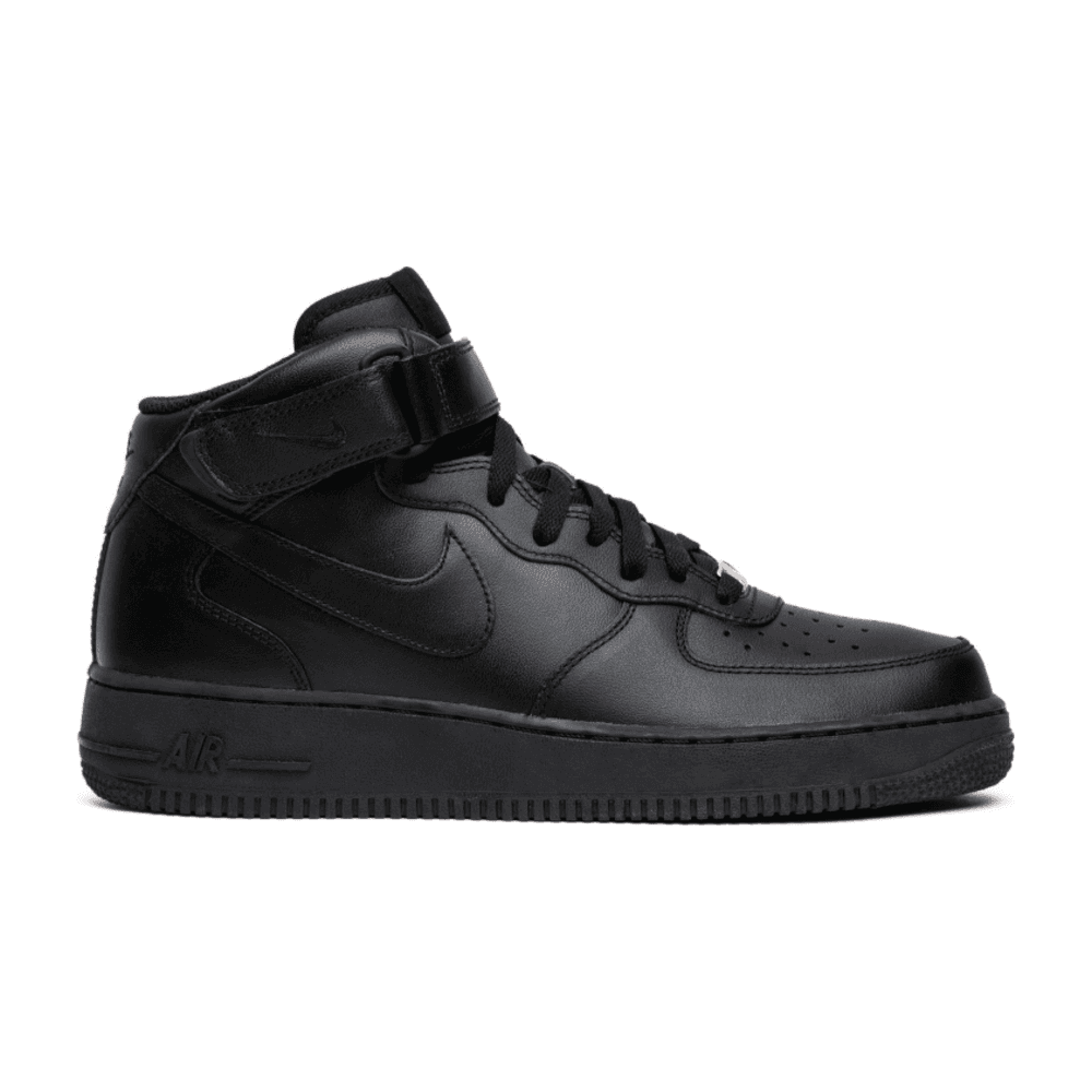 Tenis Nike Air Force 1 Mid 07 Triple Black 2021