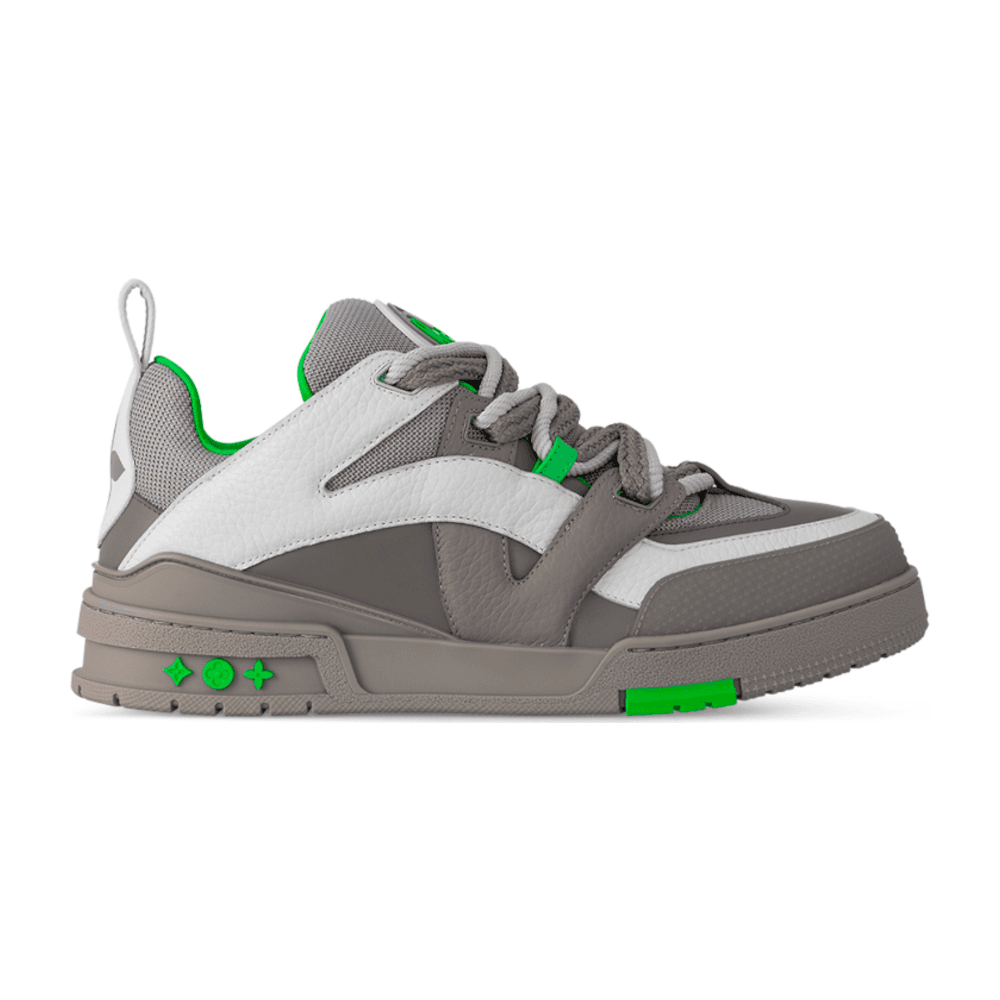 TENIS LOUIS VUITTON LV SKATE SNEAKER GREY GREEN