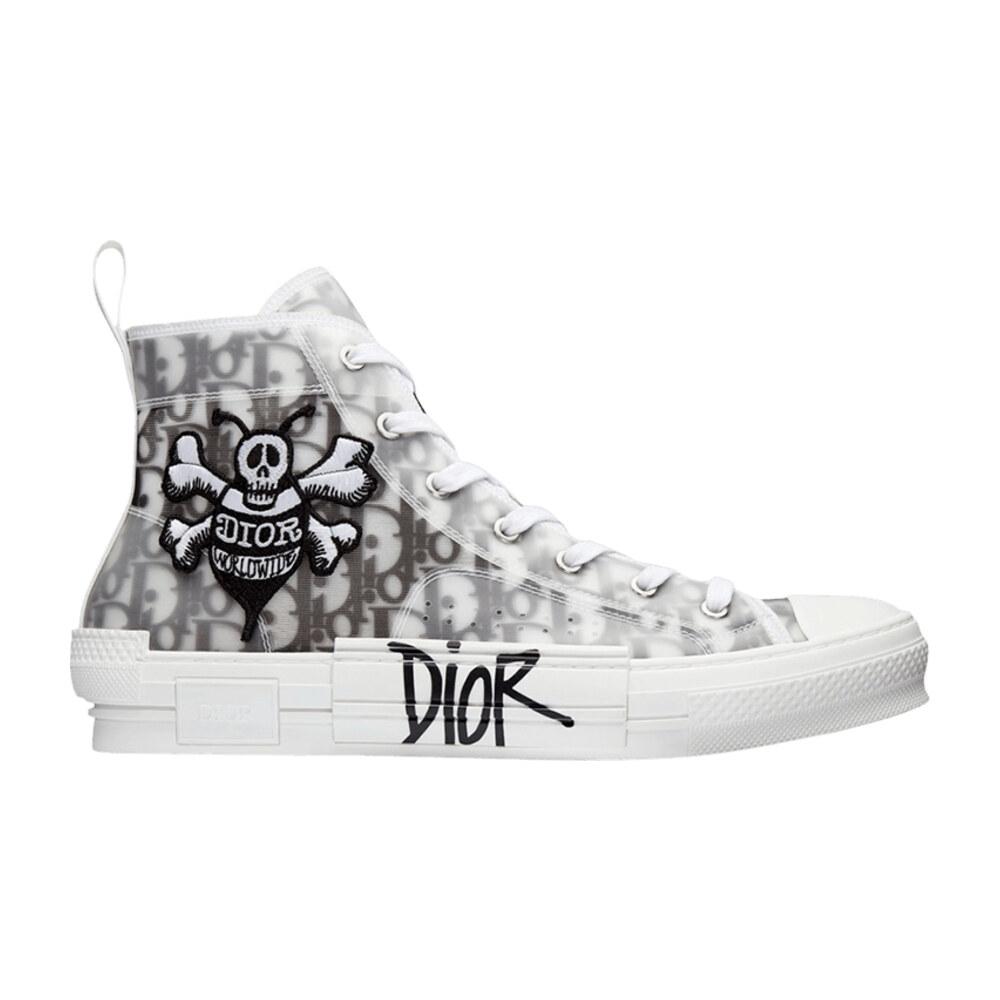 Tenis Dior B23 High Top Abeja Calaca