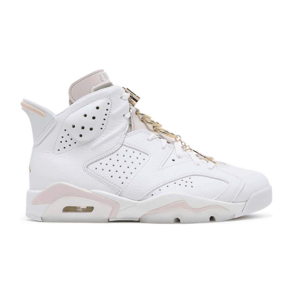 Tenis Jordan 6 Gold Hoops