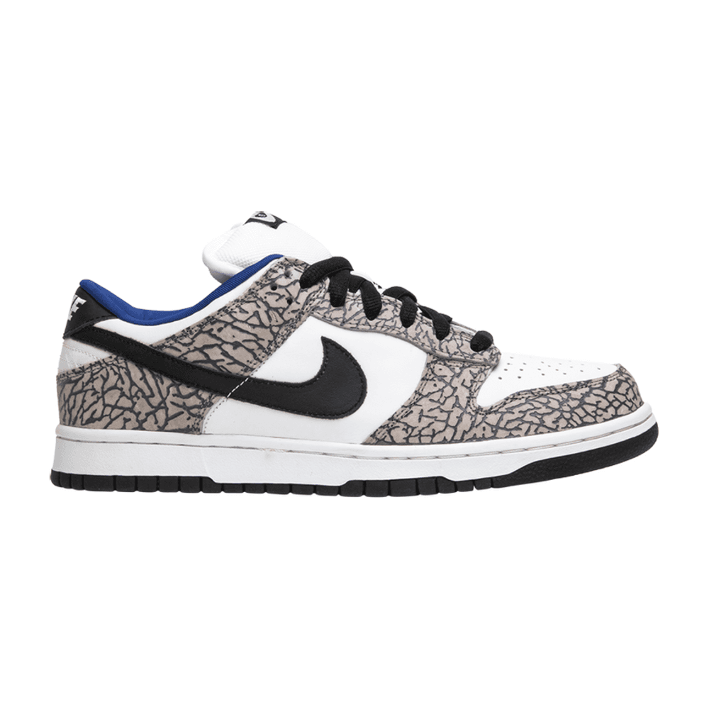 TENIS NIKE SB DUNK LOW SUPREME WHITE CEMENT 2002