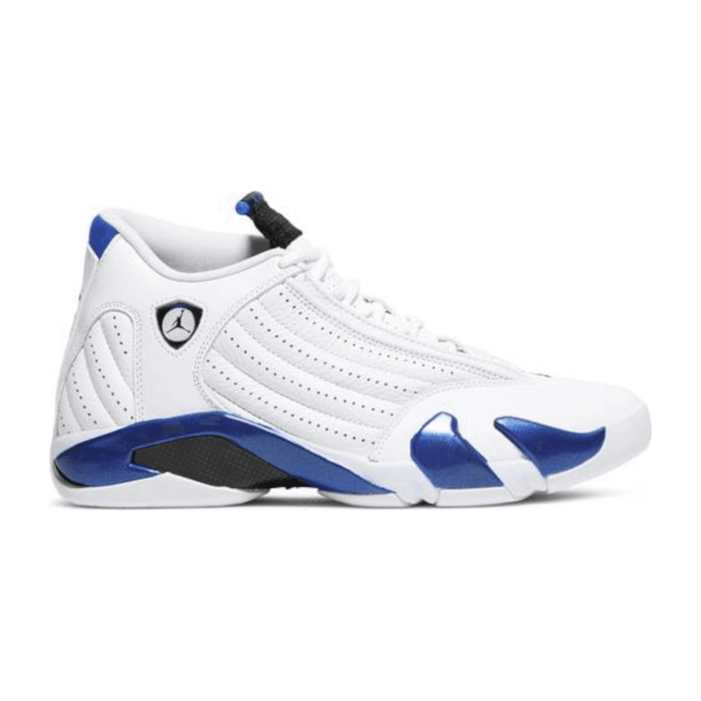Tenis Jordan 14 White Hyper Royal