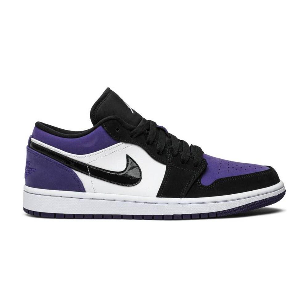 Tenis Air Jordan 1 Low Court Purple