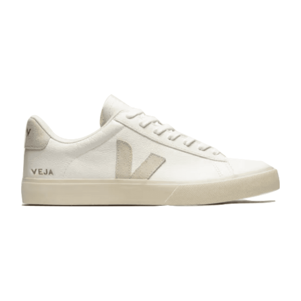 TENIS VEJA CAMPO LOW CHROMEFREE LEATHER WHITE NATURAL