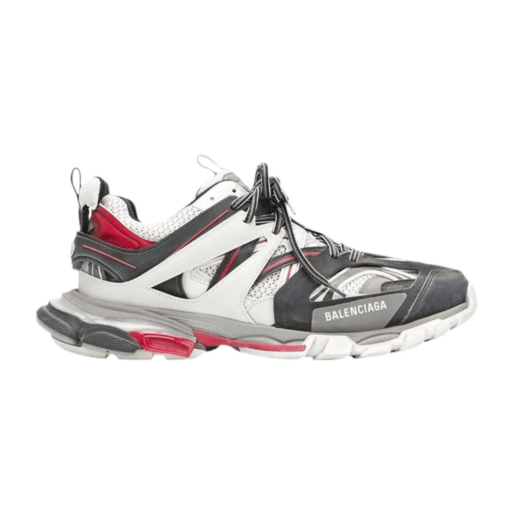 TENIS BALENCIAGA TRACK WHITE GREY RED