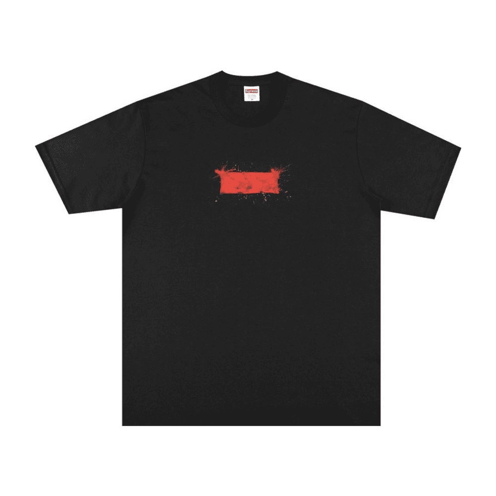 Supreme Ralph Steadman Box Logo Tee Black