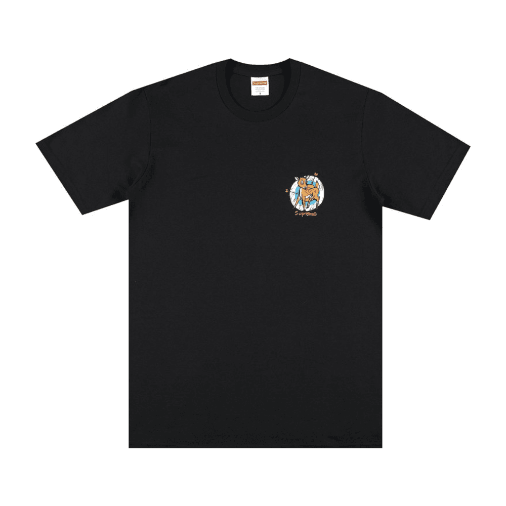 Supreme Deer Tee Black