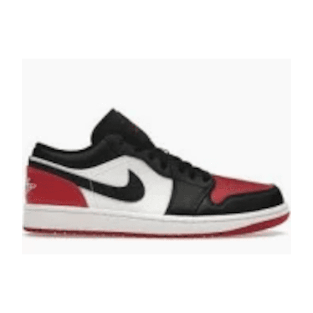 TENIS JORDAN 1 LOW BRED TOE 2.0 