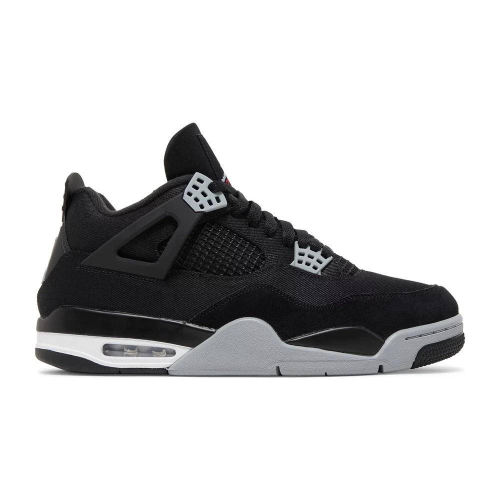 Tenis Jordan 4 Se Black Canvas