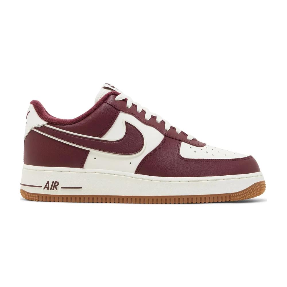 Tenis Nike Air Force 1 Low College Pack Night Maroon
