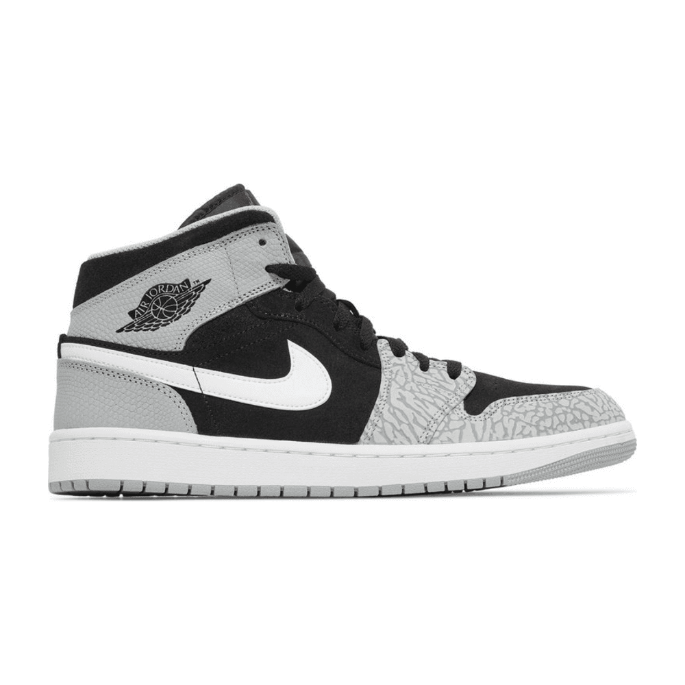 Tenis Air Jordan 1 Mid Elephant Print