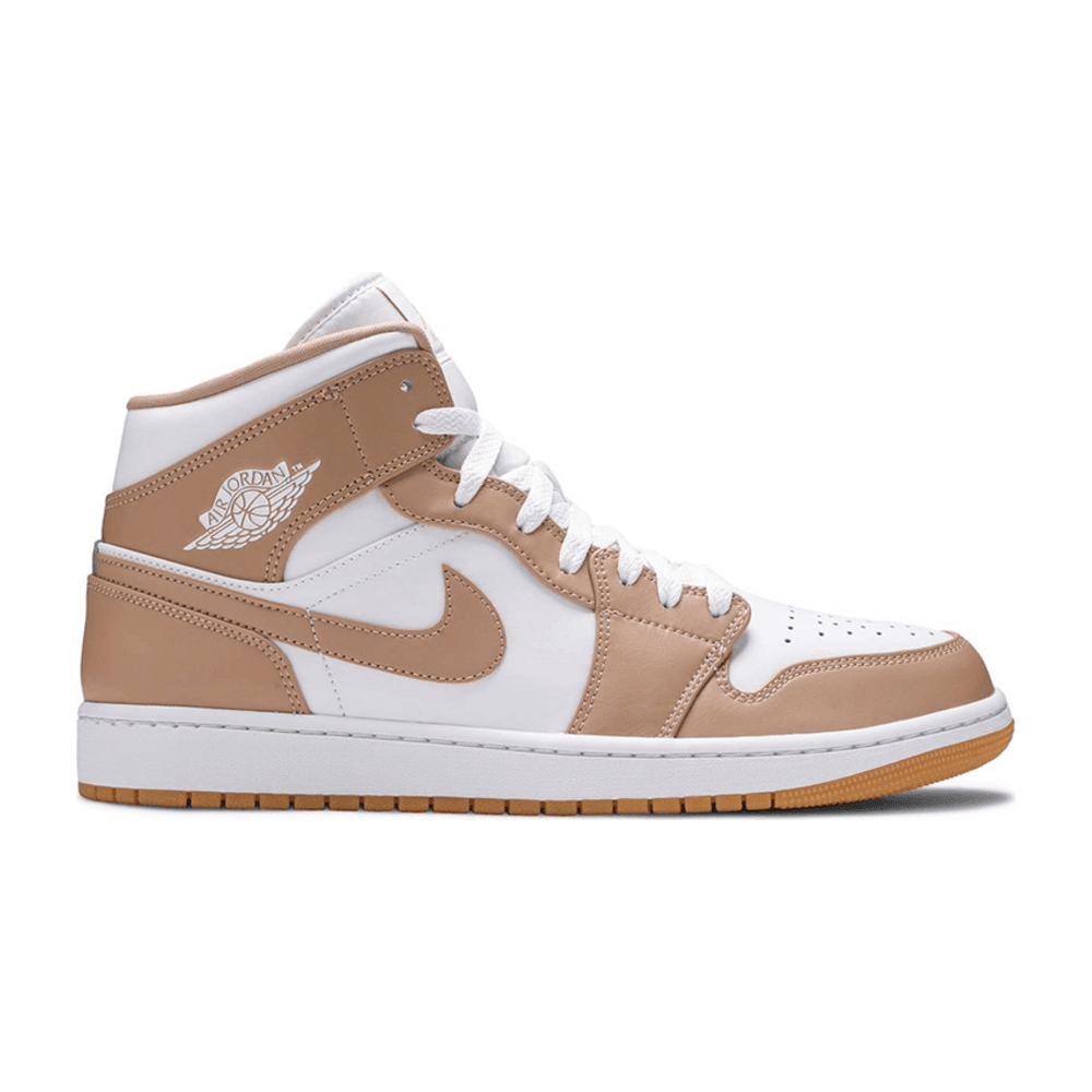 Tenis Air Jordan 1 Mid Tan Gum