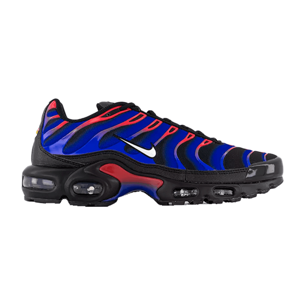 TENIS NIKE AIR MAX PLUS BLACK BLUE RED