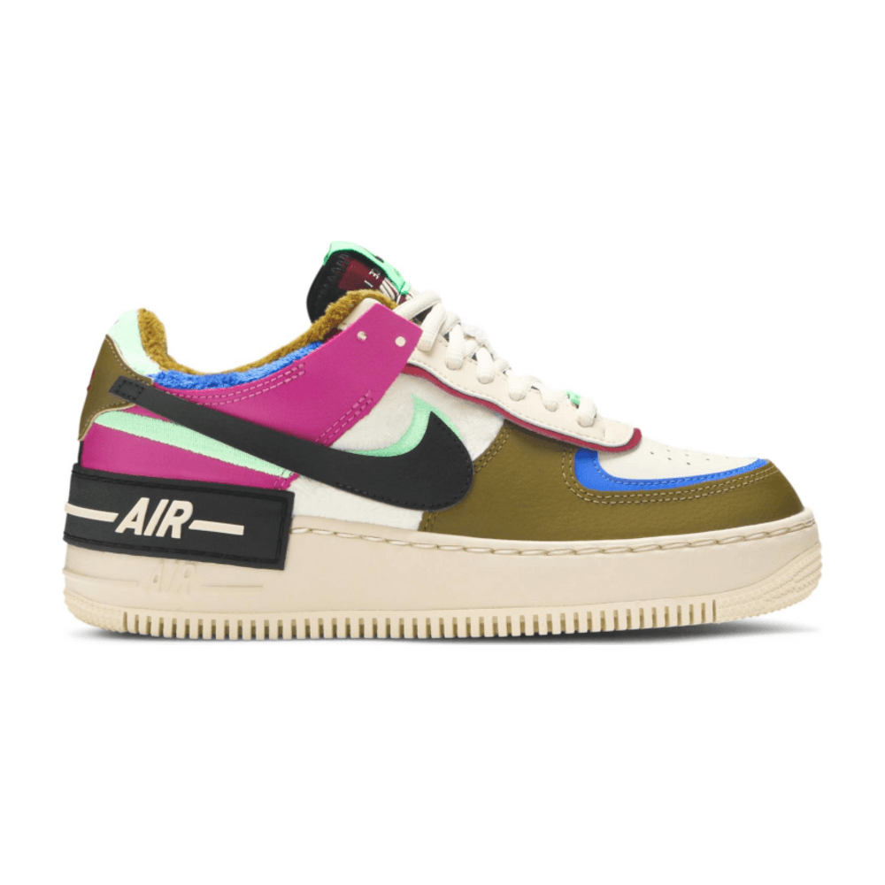 Tenis Nike Air Force 1 Shadow Cactus Flower Olive Flak 