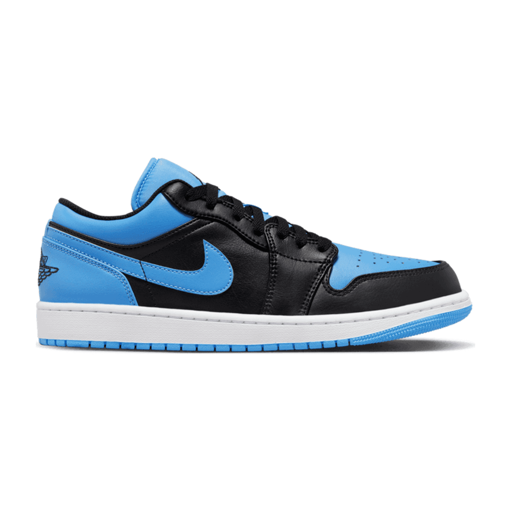 TENIS JORDAN 1 LOW BLACK UNIVERSITY BLUE