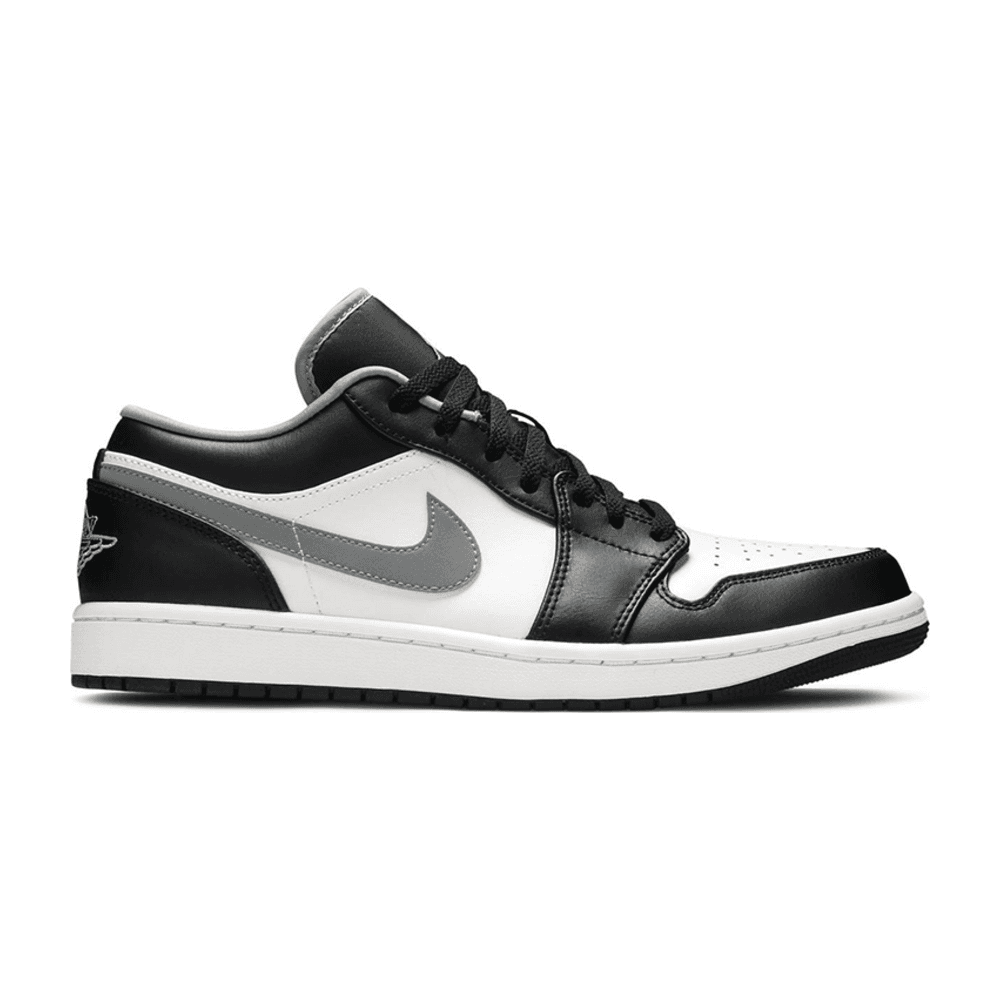 Tenis Air Jordan 1 Low Black White Grey