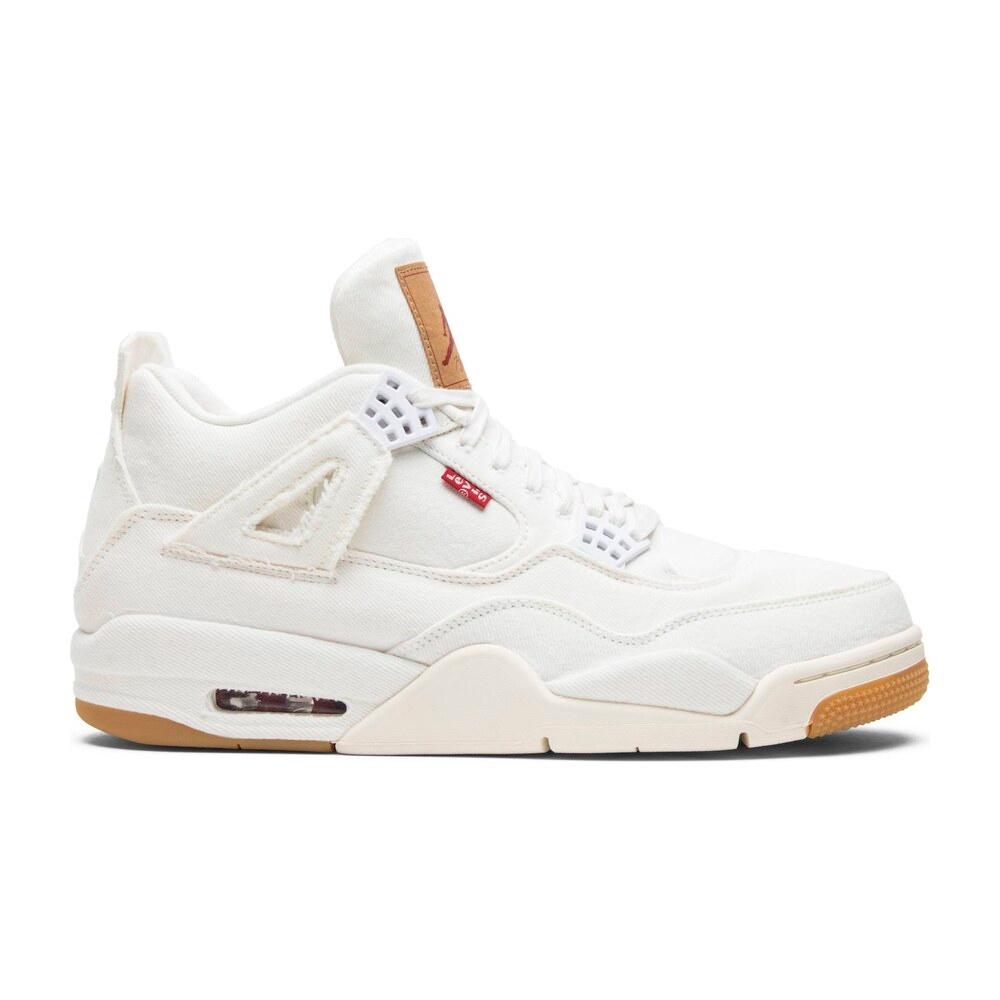 Tenis Jordan 4 Levis White 