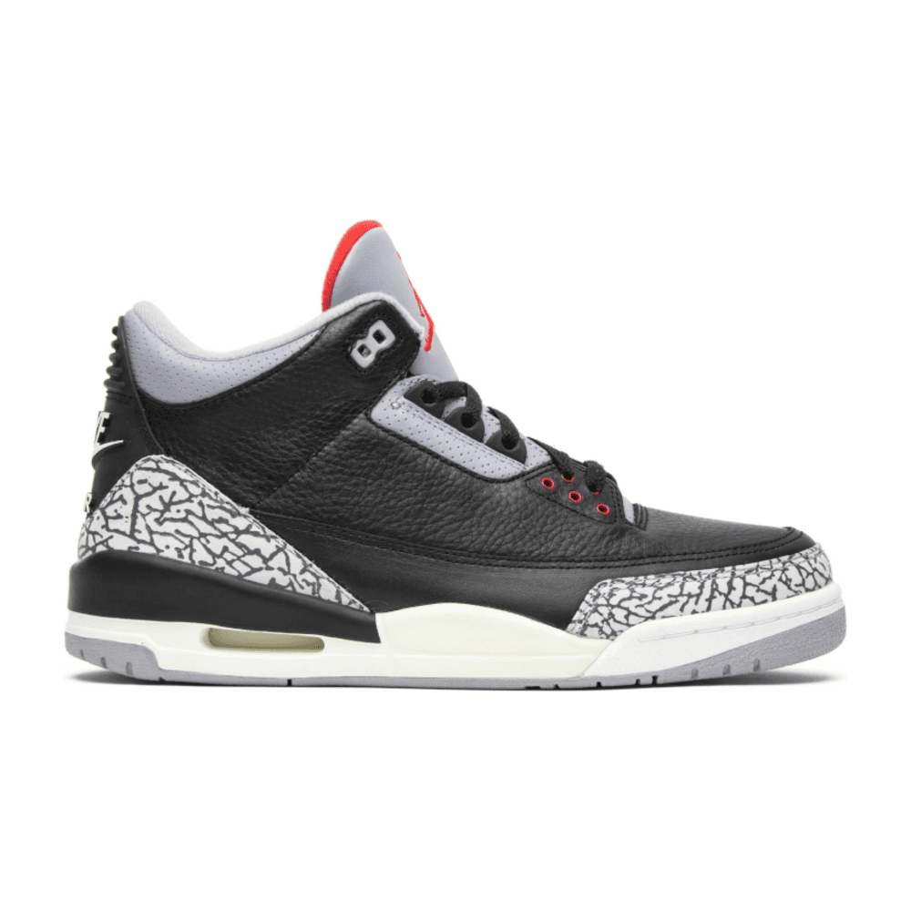 Tenis Jordan 3 Black Cement