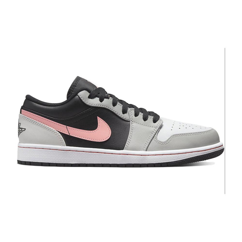 Tenis Air Jordan 1 Low Black Grey Pink