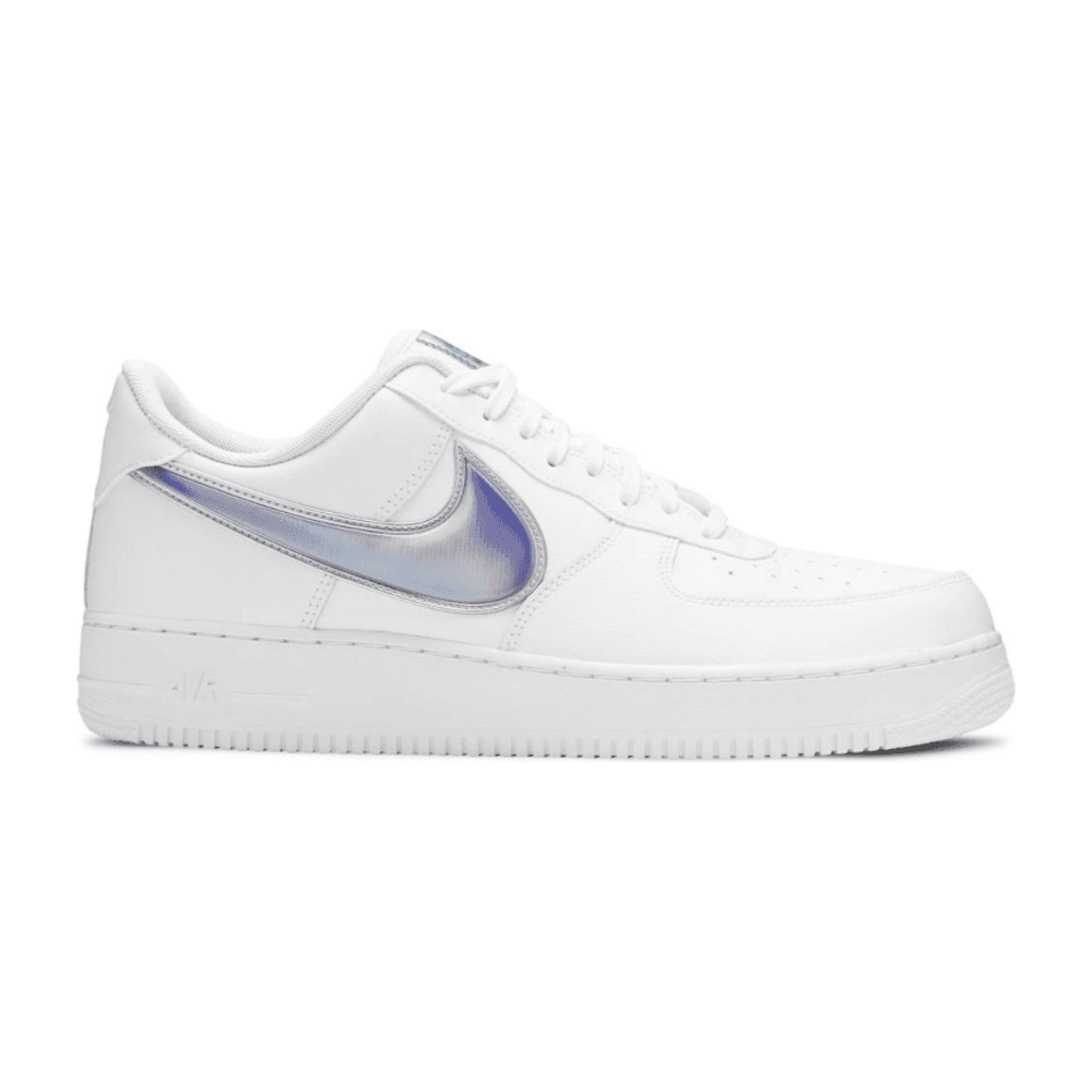 Tenis Nike Air Force 1 Low Oversized Swoosh White Racer Blue
