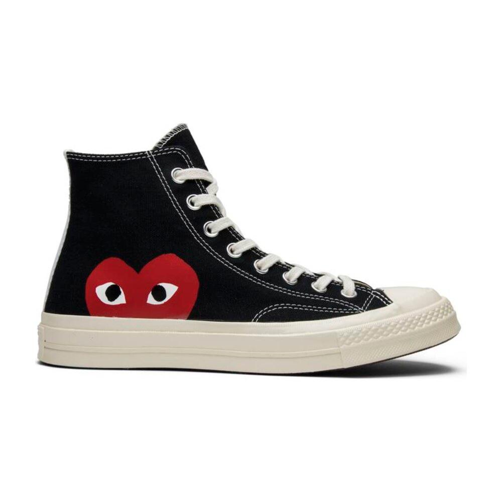 Tenis Converse Chuck Taylor All Star 70s Hi Comme Des Garçons Play Black