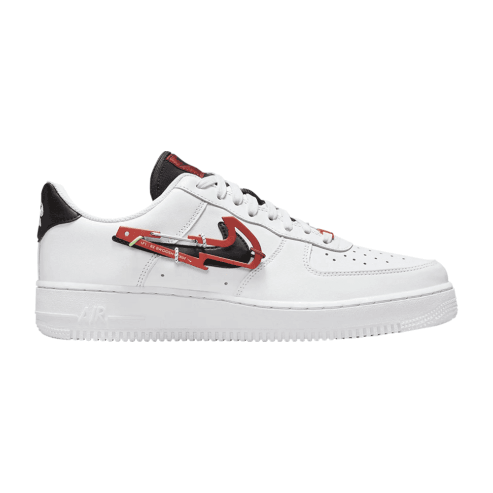 Tenis Nike Air Force 1 Low Carabiner Swoosh Red
