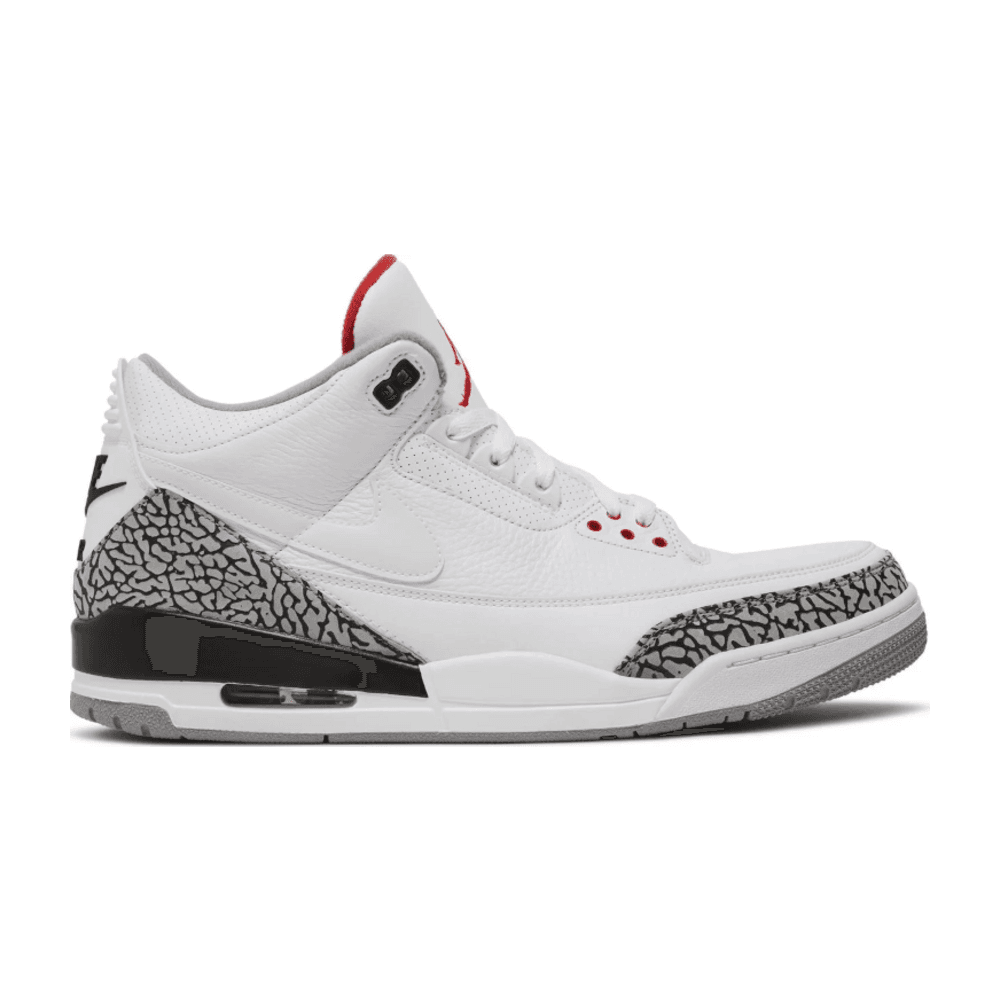 TENIS AIR JORDAN 3 RETRO JTH NRG 'WHITE CEMENT'