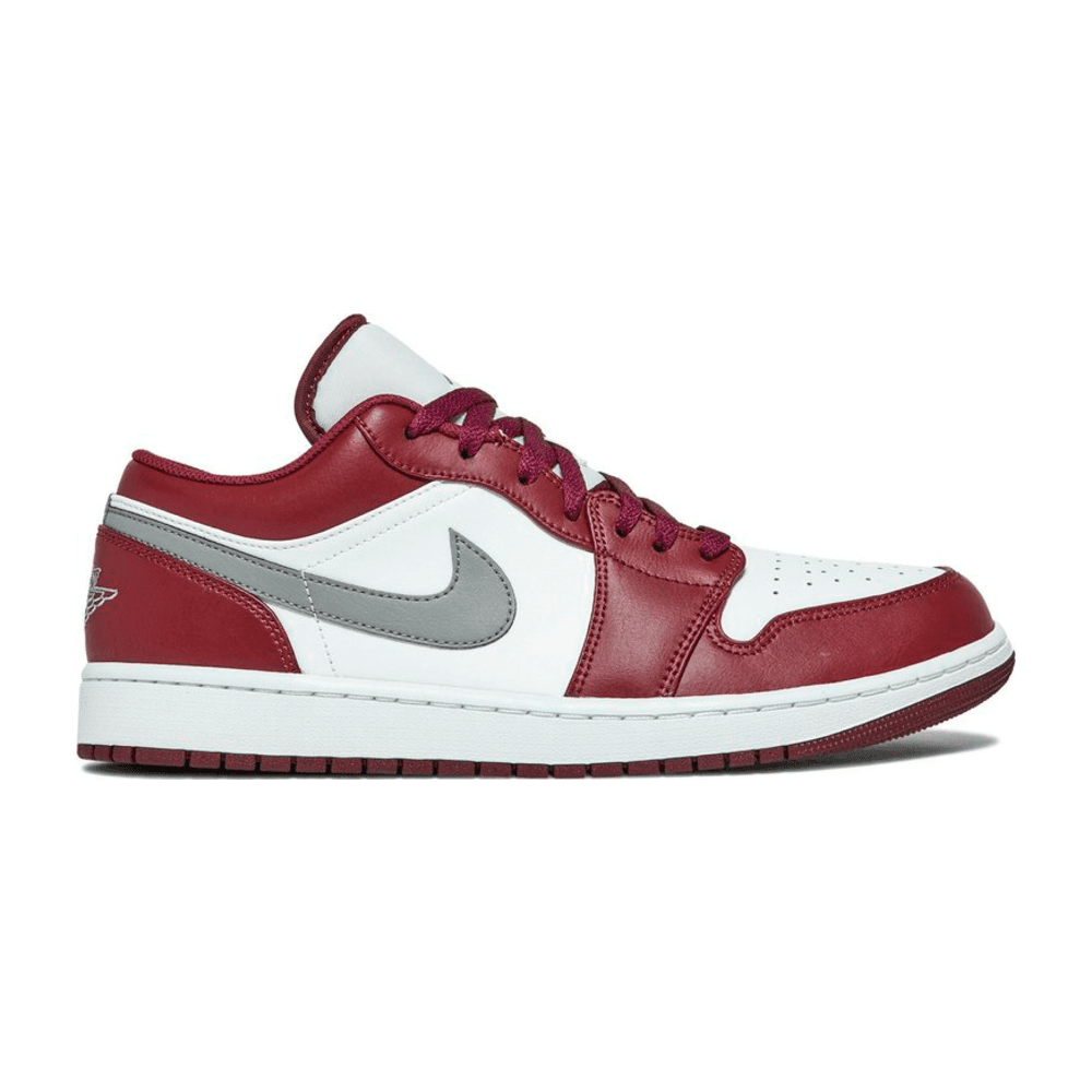 Tenis Air Jordan 1 Low White Bordeaux
