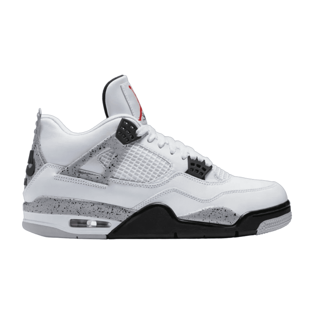 TENIS JORDAN 4 WHITE CEMENT 2025