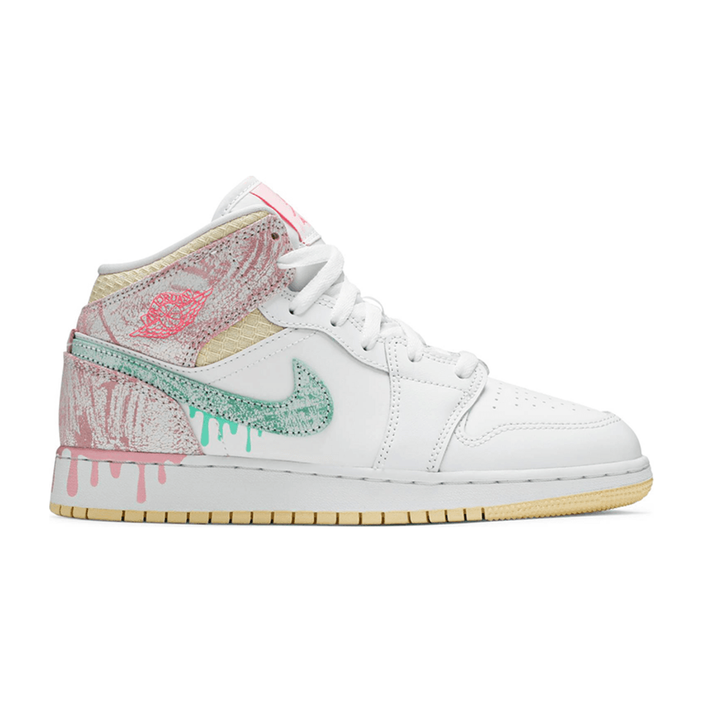 Tenis Air Jordan 1 Mid Paint Drip