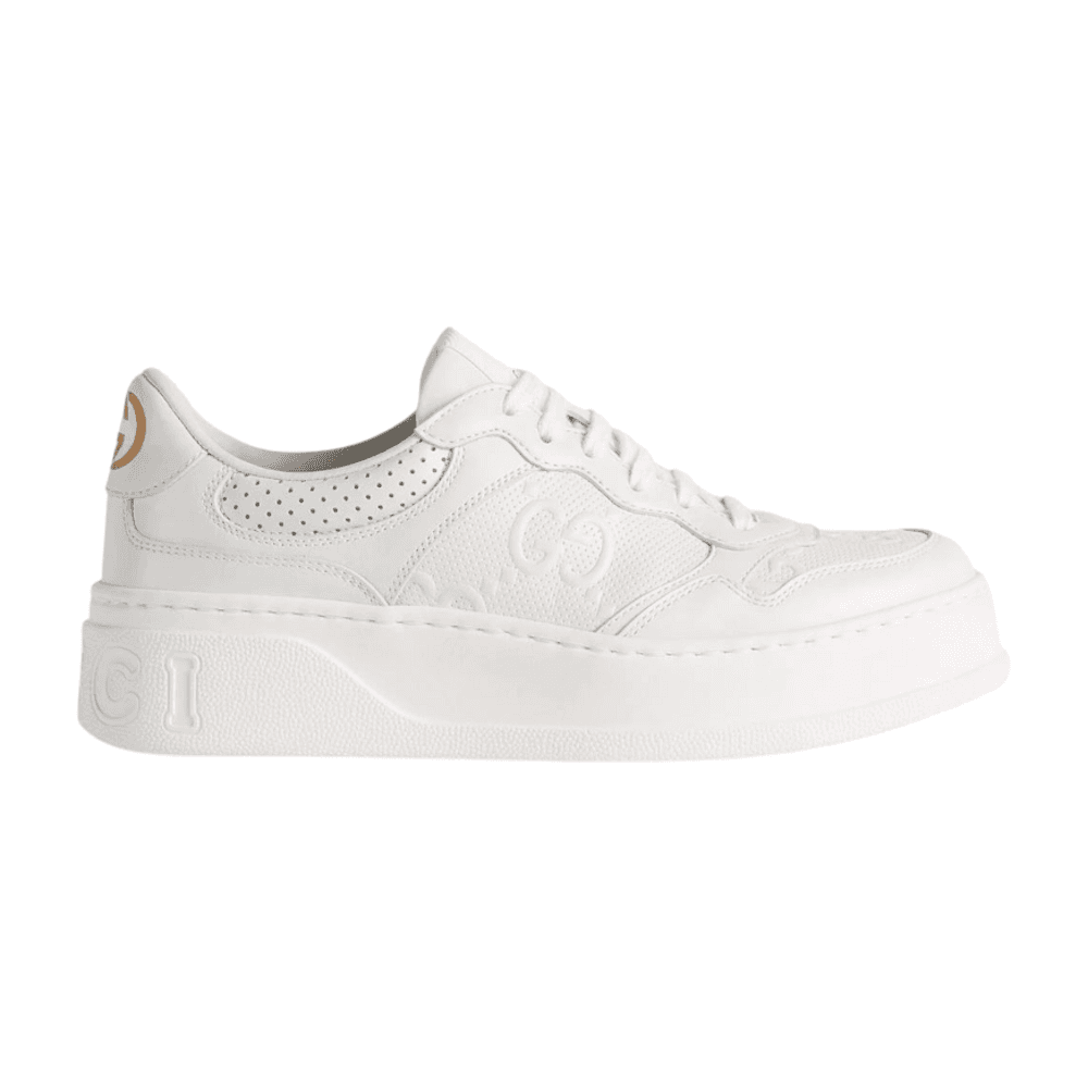 TENIS GUCCI GG EMBOSSED SNEAKER GG GREY