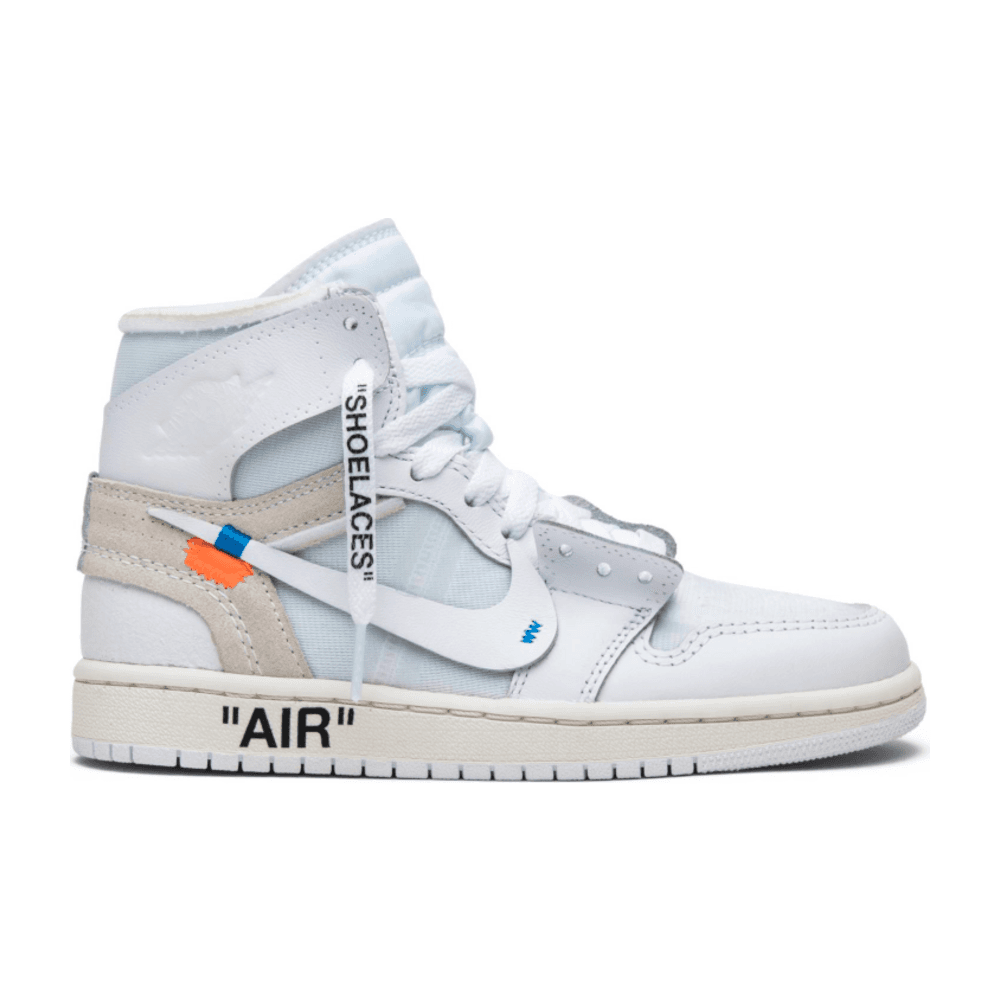 Tenis Air Jordan 1 High Off White White