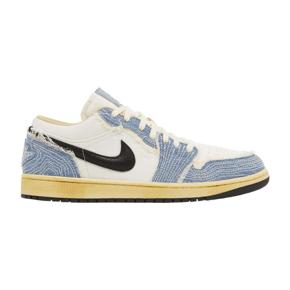 TENIS JORDAN 1 LOW SE WRMK SASHIKO DENIM 