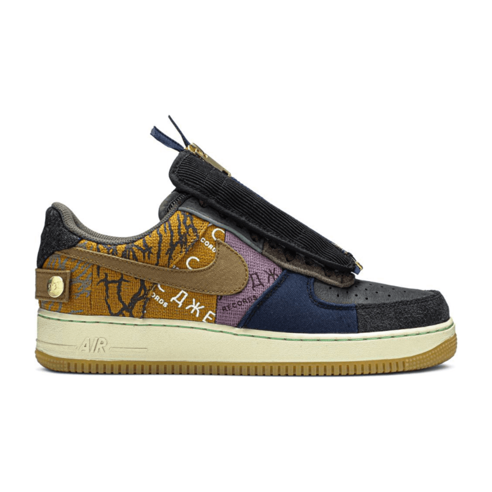 Tenis Nike Air Force 1 Low Travis Scott Cactus Jack