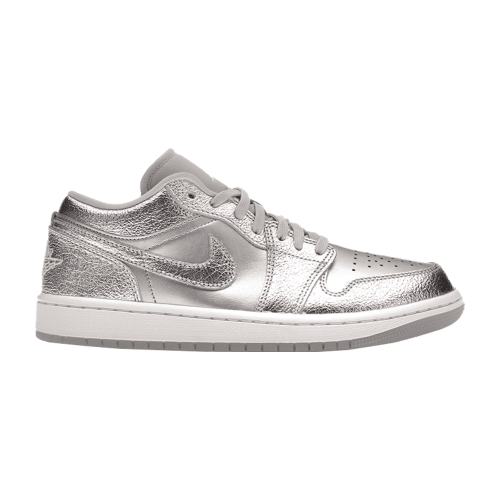 TENIS JORDAN 1 LOW SE METALLIC SILVER 