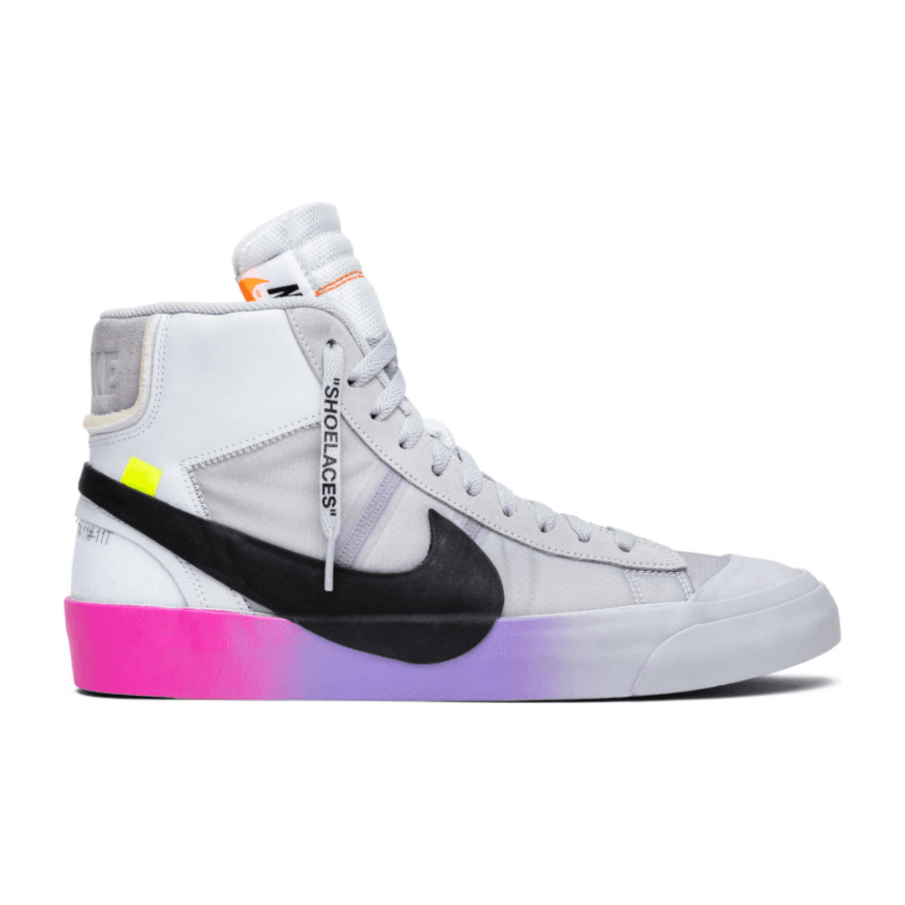Tenis Nike Blazer Mid Off White Wolf Grey Serena Queen
