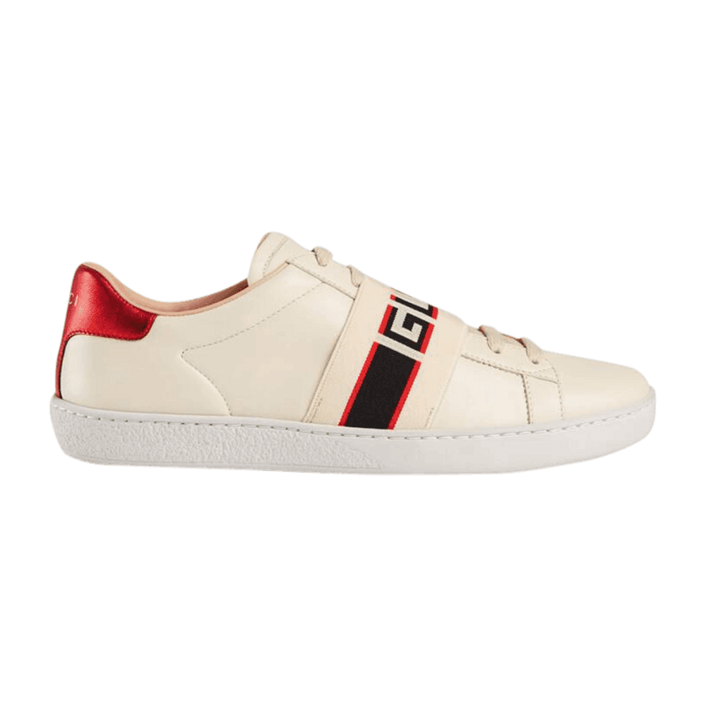 Tenis Gucci Ace Stripe Ivory