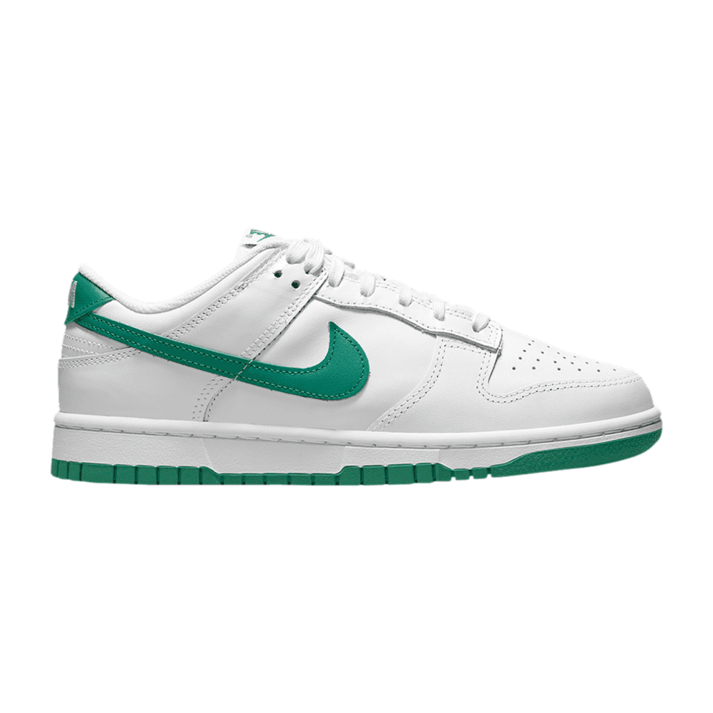 Tenis Nike Low Dunk White Lucky Green