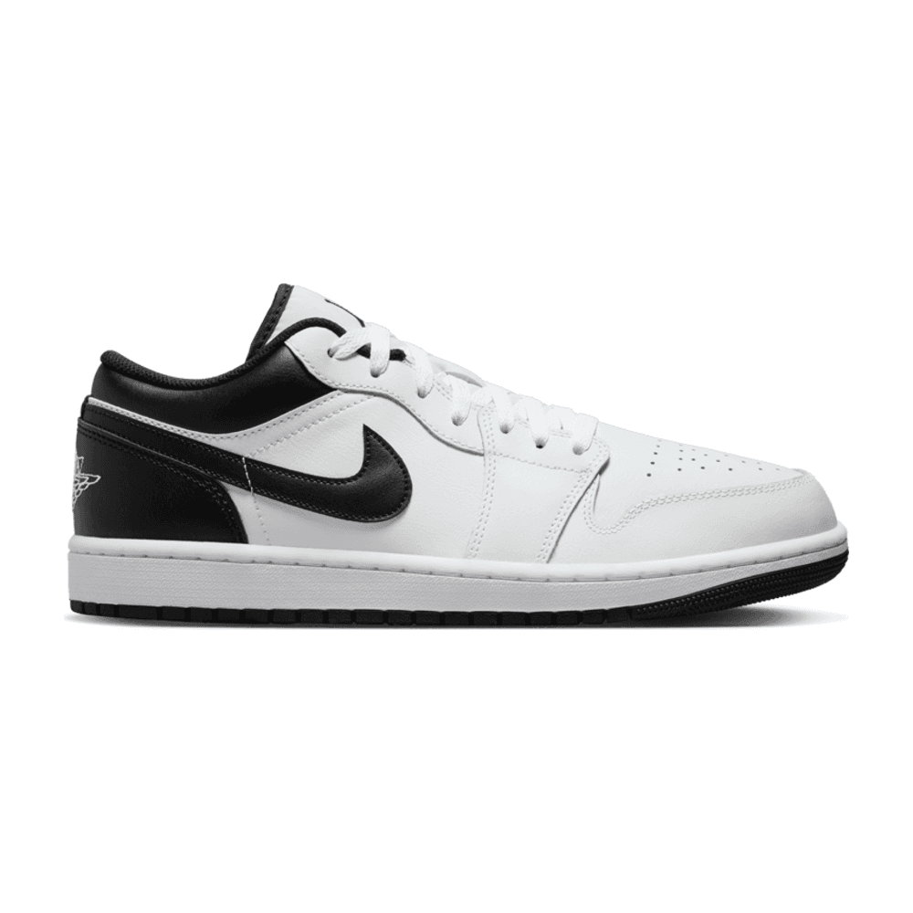 TENIS JORDAN 1 LOW WHITE BLACK 
